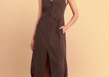 Φόρεμα μίντι ballon - 5206179082624 -  - 