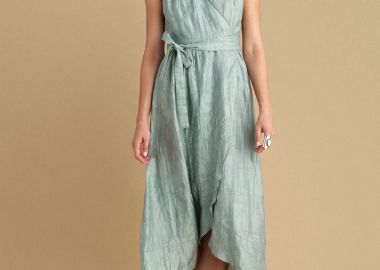 Φόρεμα μίντι κρουαζέ - 5206634971753 -  - 