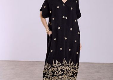 Φόρεμα μίντι με κεντήματα SQ7633.8275+1 - Celestino - 