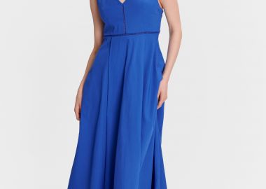 Φόρεμα μίντι με τιράντες - 5206634959157 -  - 