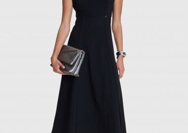 Φόρεμα μίντι μονόχρωμο - 5206179053075 -  - 