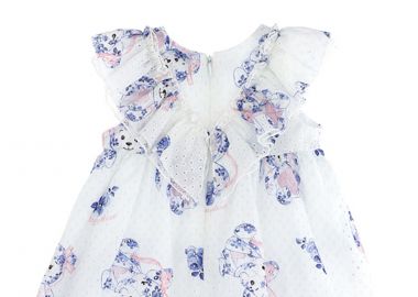 Φόρεμα Monnalisa Με Αρκουδάκια 315907 5620-9956 Κορίτσι - Monnalisa - 