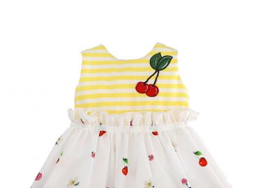 Φόρεμα Monnalisa Με Σχέδιο Φρούτα 315921 5630-9984 Κορίτσι - Monnalisa - 