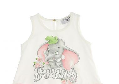 Φόρεμα Monnalisa Με Στάμπα 395610SD 5000-0001 Κορίτσι - Monnalisa - 