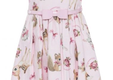 Φόρεμα Monnalisa St. Animaletti 314911 4636-0091 Κορίτσι - Monnalisa - 