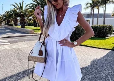 Φόρεμα Moonlight Λευκό - Amelie's - 