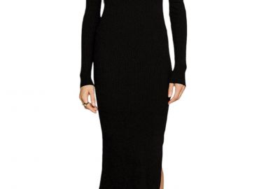 Φόρεμα Only Onljulie Life V-Neck Maxi 15302348-Black Γυναικείο - Only - 