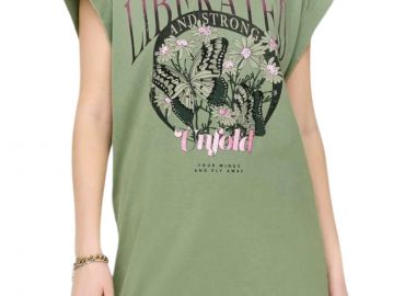 Φόρεμα Only Onllucy Life Butterfly Box 15324361-Hedge Green-Liberated Γυναικείο - Only - 