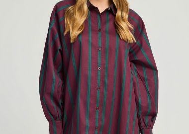 Φόρεμα πουκάμισο ριγέ - FUNKY BUDDHA - 