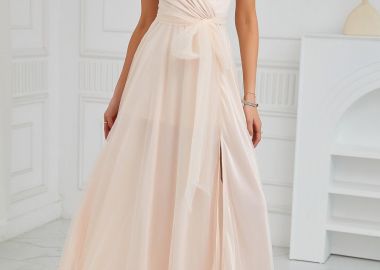 Φόρεμα Ralpar Μπεζ - Amelie's - 