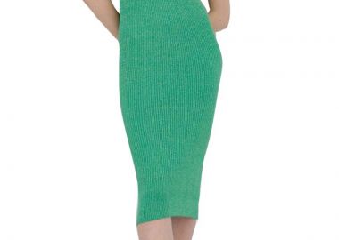 Φόρεμα Silvian Heach Ittomb PGP22408VE-GREEN SIMP Γυναικείο - Silvian Heach - 