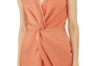 Φόρεμα Silvian Heach Pidove PGP22507VE-BURNT SIEN Γυναικείο - Silvian Heach - 