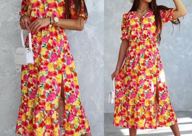 Φόρεμα Spring Girl Κίτρινο - Amelie's - 