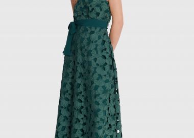 Φόρεμα στράπλες με δαντέλα - 5206634930798 -  - 