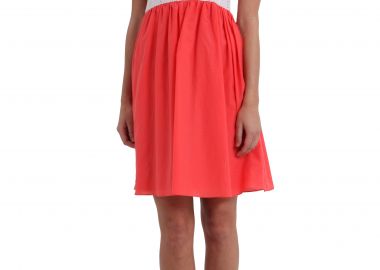 Φόρεμα Traffic People Με Γιακά Και Δαντέλα SEM8075-RED Γυναικείο - Traffic People - 