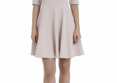 Φόρεμα Traffic People Preppy Loves Audrey PL8997-BEIGE Γυναικείο - Traffic People - 