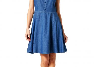 ΦΟΡΕΜΑ ΤΥΠΟΥ ΤΖΙΝ ΜΕ ΔΙΑΚΟΣΜΗΤΙΚΑ ΓΑΖΙΑ - Anna Raxevsky - 