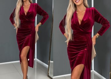 Φόρεμα Uthil Μπορντώ - Amelie's - 