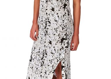 Φόρεμα Vans Penelope Muscle Midi White Sand VN02ZD3PN-MULTICOLOR Γυναικείο - Vans - 