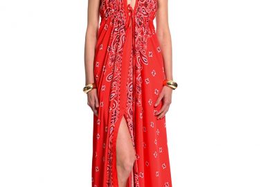 Φόρεμα WECOSS Μάξι Bandana Print Με Ανοιχτή Πλάτη -  - 