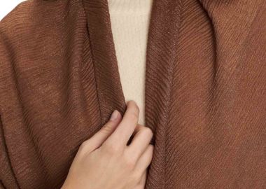 Φουλάρι Ale Με Shiny Λεπτομέρειες 8J23221-BROWN Γυναικείο - Ale - 