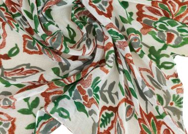 Φουλάρι Attrattivo Φλοράλ 9J23542-MULTICOLOR Γυναικείο - Attrattivo - 