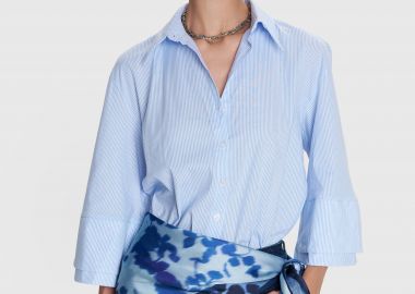 Φουλάρι φλοράλ με λογότυπο - 5206179043137 -  - 