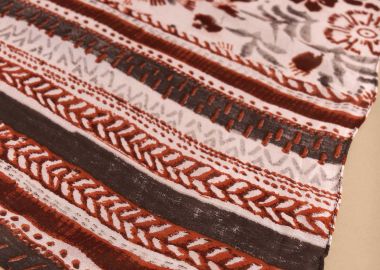 Φουλάρι με συνδυασμό μοτίβων - 5206634961280 -  - 