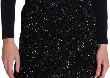 Φούστα Ale Μίνι Με Παγιέτα 8922793-BLACK Γυναικείο - Ale - 