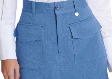 Φούστα Ale Μίνι Με Τσέπες 8920581-BLUE Γυναικείο - Ale - 