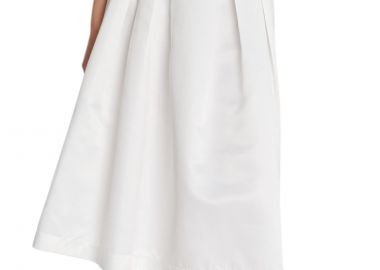 Φούστα Ale Μίντι Με Ζώνη 8920115C-WHITE Γυναικείο - Ale - 