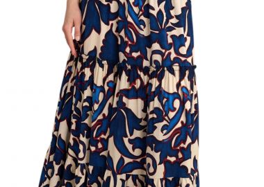 Φούστα Attrattivo Μακριά Εμπριμέ 9921240-MULTICOLOR Γυναικείο - Attrattivo - 