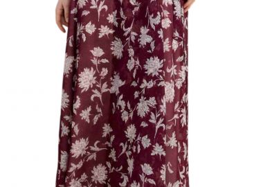 Φούστα Attrattivo Μάξι Φλοράλ 9923165-CHERRY Γυναικείο - Attrattivo - 