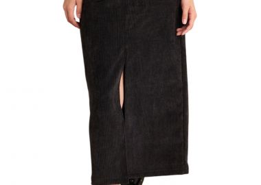 Φούστα Attrattivo Μίντι Κοτλέ 9922245-GREY Γυναικείο - Attrattivo - 