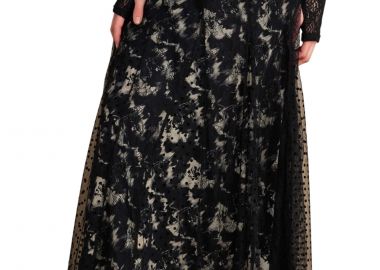 Φούστα Attrattivo Σετ Μάξι Με Δαντέλα 9922749-BLACK Γυναικείο - Attrattivo - 