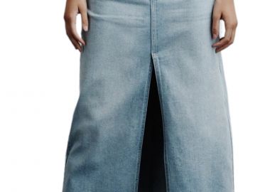 Φούστα DKNY Με Σκίσιμο Μπροστά DJ4K9506-F3I Γυναικείο - DKNY - 