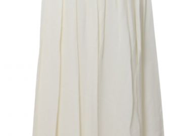 Φούστα DKNY Μονόχρωμη D1CN3S8G-CRM Γυναικείο - DKNY - 