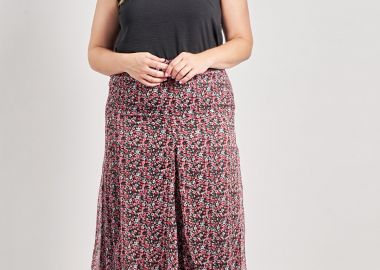 Φούστα εμπριμέ φλοράλ VERO MODA -  - 