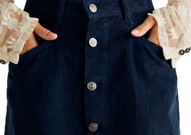 Φούστα Free People Ray Cord Mini OB1543115-0010 Γυναικείο - Free People - 