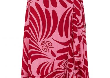 Φούστα Funky Buddha Γυναικεία Φούστα Μίντι FBL013-112-14-CASHMERE ROSE Γυναικείο - Funky Buddha - 