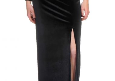 Φούστα Kendal + Kylie Maxi Slit KKW3715008-BLACK Γυναικείο - Kendal + Kylie - 