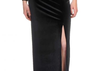 Φούστα Kendal + Kylie Maxi Slit KKW3715008-BLACK Γυναικείο - Kendal + Kylie - 