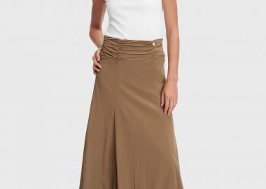 Φούστα μακριά balloon με σούρες - 5206634931573 -  - 