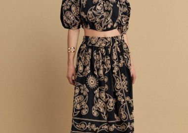 Φούστα μακριά εμπριμέ - 5206179025188 -  - 