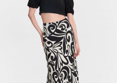 Φούστα μακριά εμπριμέ - 5206634983596 -  - 