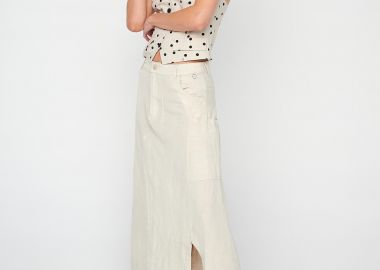 Φούστα μακριά με τσέπες - 5207251996174 -  - 