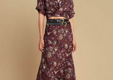 Φούστα μάξι φλοράλ - 5206634990129 -  - 