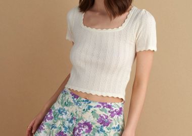 Φούστα μίνι φλοράλ - 5206634913234 -  - 