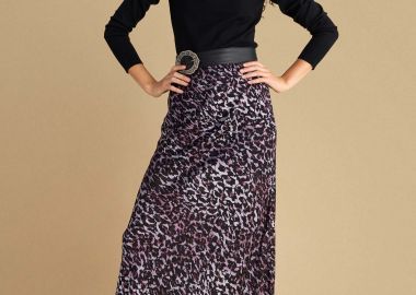 Φούστα μίντι animal print - 5206179051439 -  - 