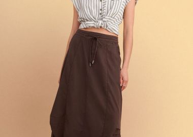 Φούστα μίντι ballon - 5206179082556 -  - 